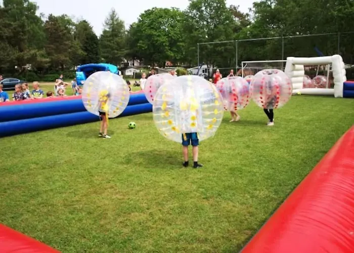 Gezellig Met Openbaar Zwembad Op De Veluwe! Chalet